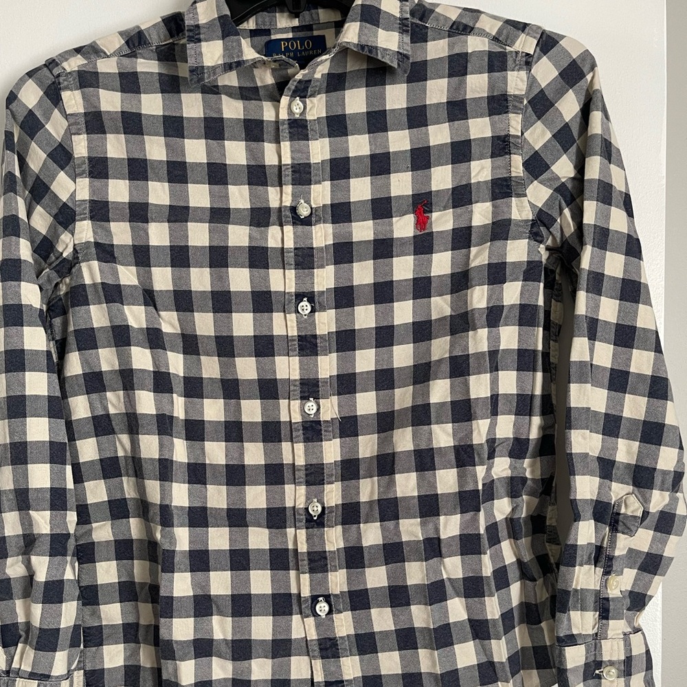 BOYS POLO BUTTON UP